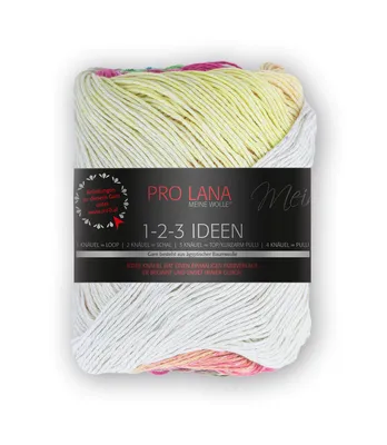 Produktbild von Pro Lana 1-2-3 IDEEN 100 g Sommergarn mit einzigartigem Farbverlauf Farbe 014 - sommer
