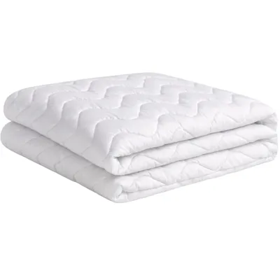 Produktbild von Textom White Sommerdecke 200x220 cm antiallergisch leicht gesteppt Mikrofaser weiß