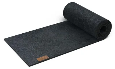Produktbild von Hoffmann Tischläufer Filz 150x40 cm anthrazit hitzebeständig