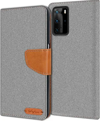 Obrázok produktu pre Kryt mobilného telefónu Huawei P40 Pro Case Wallet Flip Case Protective Cover Fabric Cover