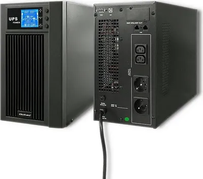 Immagine prodotto di Qoltec UPS | On-line | Onda sinusoidale pura | 3kVA | 2,4kW | LCD | USB