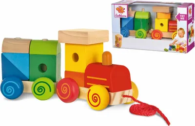Produktbild von Eichhorn Train, 1 Jahr(e), Holz, Mehrfarbig