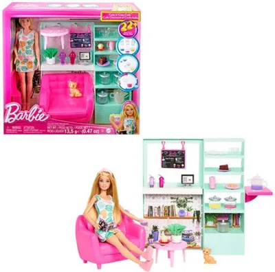 Productafbeelding van Barbie Zelfzorg Theezaak Speelset