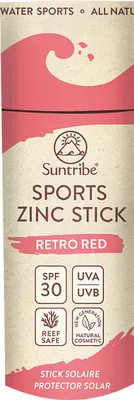 Obrázok produktu pre Suntribe Zonnebrandstick Zinc Sport SPF 30 Retro Red
