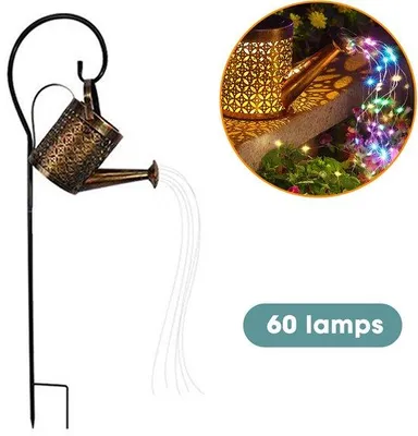 Image de Lampe LED à énergie solaire pour jardin extérieur