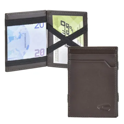 Image de Camel Active Porte-monnaie en cuir protection RFID Maic Wallet marron 286-705-29