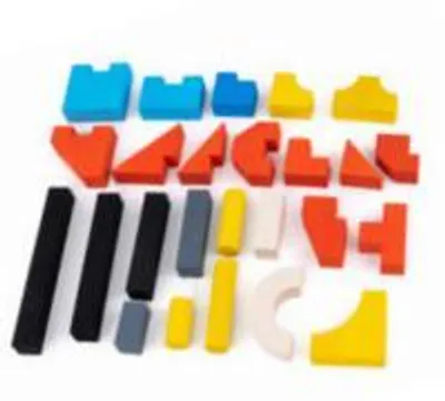 Produktbild von Bajo Bausteine 107 - bunte Bauklötze für Kinder