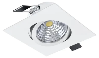 Zdjęcie produktu dla EGLO Saliceto, Reflektor wpuszczany, Niewymienne źródło(a) światła, 1 żarówka(i), LED, 4000 K, Biały