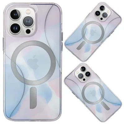 Produktbild von Uniq Etui Coehl Palette Iphone 15 Pro Max 6.7"" Magnetische Aufladung Niebieski/Dusk Blau