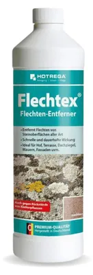 Produktbild von HOTREGA Flechten Entferner Flechtex 1L Pilz-Entferner, Steinreiniger, Algenentferner