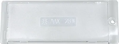Produktbild von easyPART passend für 00096880 BOSCH Abdeckung Lampe Blende Schutz Dunstabzugshaube Siemens 096880