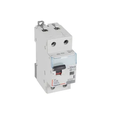 Produktbild von Kombinierter Fehlerstromschutz+DX3 1p+N 25a 30 mA Legrand