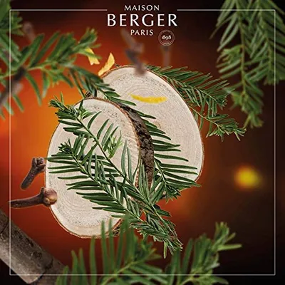 Produktbild von Maison Berger Paris 115021, Flasche, Flüssigkeit, Zedernholz, Gewürznelke, Kokosnuss, Zitrone, Orange, Kiefer, Sandelholz, Schwarz, Transparent, 500 ml, Lampe Berger