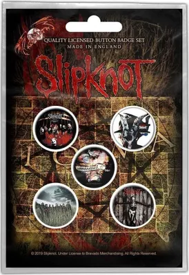 Produktbild von Slipknot Albums Badge