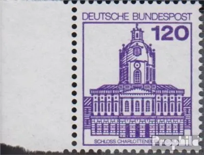 Produktbild von Briefmarken BRD (BR.Deutschland) 1982 Mi 1141A Seitenrandstück gestempelt Burgen und Schlösser
