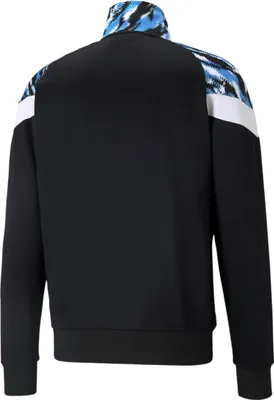 Produktbild von Puma Manchester City Fanartikel Trainingsanzug Herren, Größe:XL, Farbe:Schwarz
