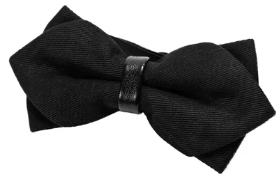 Produktbild von DonDon spitze Herren Fliege Schleife im Retro Look mit Haken gebunden vorgebunden und längenverstellbar schwarz