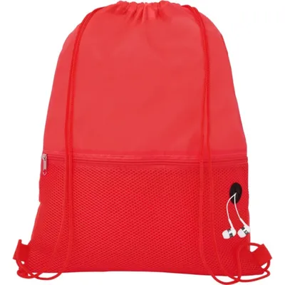 Image de Bullet - Sac de gym "Oriole", filet PF3496 (taille unique) (Rouge)