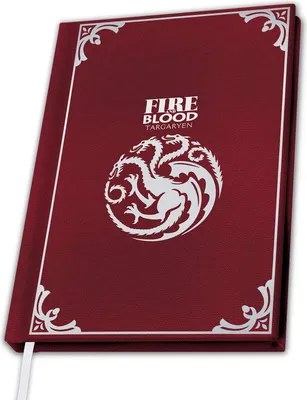 Produktbild von GAME OF THRONES - Premium A5 Notebook Targaryen