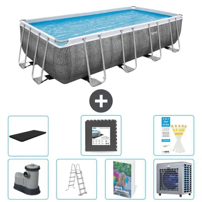 Produktbild von Bestway Power Steel Rechteckig - 549x274x122 cm - 8-teilig  S538