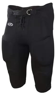 Produktbild von Rawlings Herren Fppi-b-88 Fußballhose für Erwachsene, Schwarz, Größe S, 27-32