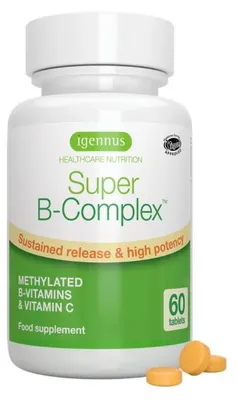 Produktbild von Vitamin B-Komplex, 60 Tabletten.