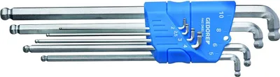 Produktbild von GEDORE H 42 DKEL-88 Winkelschraubendreher-Satz XL 8-teilig 2-10mm, 2797186