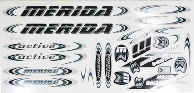 Obrázek produktu pro MERIDA BIKE ČERNÁ 330 x 160 mm