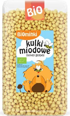 Produktbild von Honigbällchen Biominki Frühstückscerealien 0,3 kg