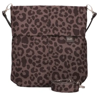 Produktbild von zwei Mademoiselle M12 - Schultertasche 32 cm (leo-brown)