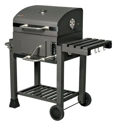 Produktbild von Mr. Gardener Holzkohlegrill Ottawa, Edelstahlrost, 47,5x41cm, 915085