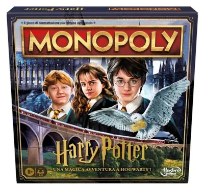Image de Monopoly Harry Potter (Édition italienne) – Jeu de société – Hasbro – 0+