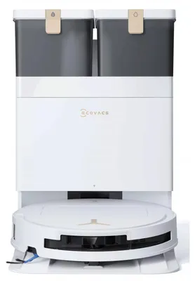 Image de Ecovacs DEEBOT T50 OMNI Gen3, sans sac, blanc, rond, sac à poussière, 0,26 l, rechargeable, Purification
