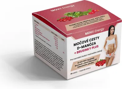 Productafbeelding van MOVit, supplement voor de urinewegen, D-mannose + cranberry (cranberry), 30 zakjes