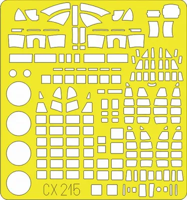 Produktbild von Eduard Accessories Petlyakov Pe-8 für Zvezda Bausatz 7306215