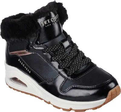 Obrázek produktu pro Skechers Uno - Cozy On Air 310518L-BKRG, zimní obuv, pro dívky, černá