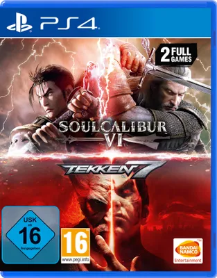 Produktbild von BANDAI NAMCO Entertainment Bandai Namco Tekken 7+ SoulCalibur VI, PlayStation 4, T (Jugendliche)