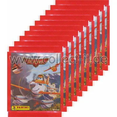 Immagine prodotto di Disney Planes 2 - Adesivi da collezione - 10 bustine