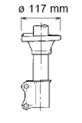 Produktbild von Kyb Stoßdämpfer  332081