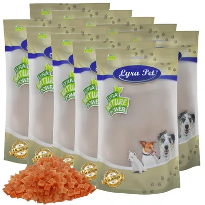 Produktbild von 10 kg Lyra Pet® Hühnerbrustwürfel