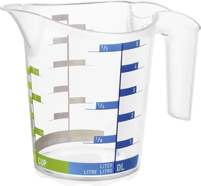 Produktbild von Rotho 1750510379, 0,5 l, Styrol-Acrylnitril (SAN), Transparent, 101 mm, 127 mm, 158 mm