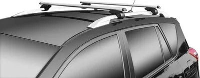 Produktbild von Aluminium Autodachträger für offene Reling, universell