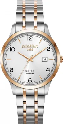 Produktbild von Herrenuhr ROAMER 509833 49 14 20 in Roségold, klassisch.