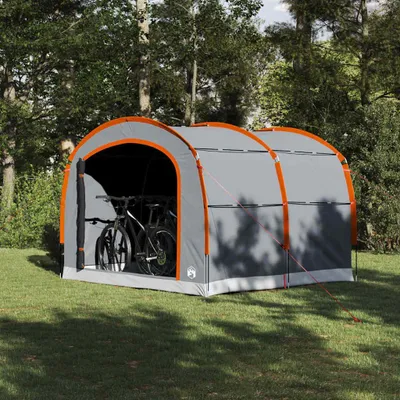 Produktbild von Möbel Zelt mit Dach mit Luftentlüftung Grau und Orange 268 x 240 x 191 cm - Campingzelte 42001001