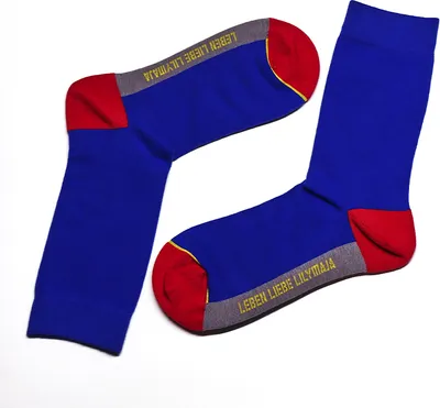 Produktbild von MEGAGROUP 1 Paar Casual Socken Gr. 35-39 Dreifarbige Strümpfe