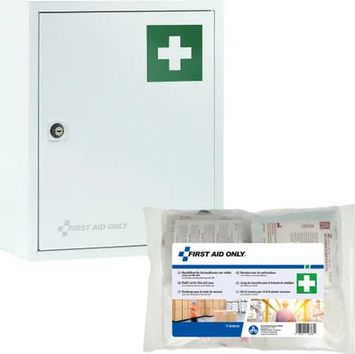 Produktbild von Erste Hilfe Schrank P-10200-13169 30x37x14cm DIN13169 weiß