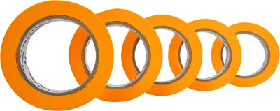 Produktbild von Goldband Malerband Kreppband Profi 5x Malerkrepp 19mm x 50m Klebeband Abdeckband