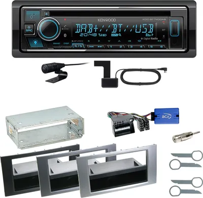 Produktbild von Kenwood KDC-BT740DAB Digitalradio Einbauset für Ford Kuga Fusion Galaxy S-Max