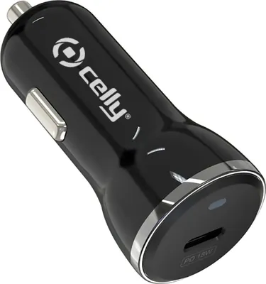Immagine prodotto di Celly RTGCC20WBK Caricabatterie per dispositivi mobili Universale Nero Accendisigari Auto