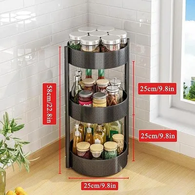Obrázok produktu pre Organizačná skrinka pod drez – multifunkčná odkladacia doska 25 (d) x 25 (š) x 58 (v) cm